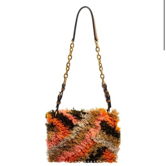 Tory Burch Sadie Rug Shoulder Bag - Picture 2 of 11